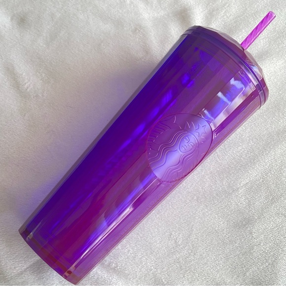Starbucks Purple Dome Venti Tumbler 24oz Summer 2021 NWT - Picture 1 of 12